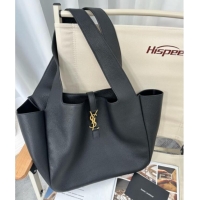 Famous Brand Saint Laurent Bea Tote in Grained Deepskin 763435 Black 2025 Top Quality