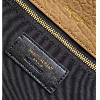 Well Crafted Saint Laurent Medium Niki Bag in Elephant-Grained Lambskin 633178 Caramel Brown 2025