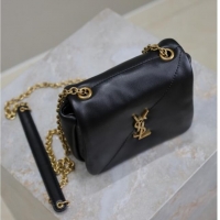 Fashion Discount Saint Laurent Jamie 4.3 Mini Chain Bag in Lambskin Leather 766756 Black 2025
