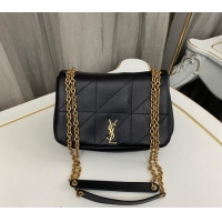 Good Looking Saint Laurent Jamie 4.3 Mini Bag in Soft Lambskin 766754 Black 2025