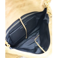 Buy Fashionable Saint Laurent Jamie 4.3 Large Bag in Suede 742431 Clay Brown 2025