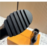Luxury Louis Vuitton Star Trail Ankle Boots 9cm in Monogram Canvas & Shiny Calfskin LV111823 Black/Brown