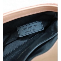 Low Price Saint Laurent College Mini Chain Bag in Suede 779430 Pink 2025