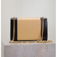 Low Price Saint Laurent Kate Small Chain Bag in Leather 469390 Black/Beige 2025