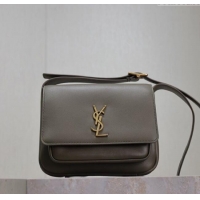 Grade Design Saint Laurent Niki Satchel Bag in Leather 718556 Green/Gold 2025