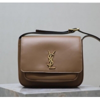 Inexpensive Saint Laurent Niki Satchel Bag in Leather 718556 Brown 2025