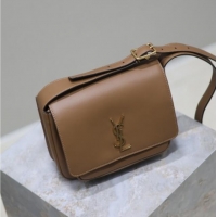 Inexpensive Saint Laurent Niki Satchel Bag in Leather 718556 Brown 2025