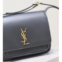 Promotional Saint Laurent Niki Satchel Bag in Leather 718556 Black/Gold 2025