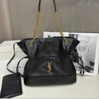 Grade Design Saint Laurent Jamie Shopping Small Bag in Lambskin 833948 Black 2025 Top Quality