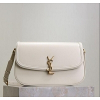Buy Cheap Saint Laurent Solferino Large Bag in Box Leather 832332 White 2025