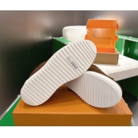 Sumptuous Louis Vuitton Time Out Sneakers in Monogram Fabric Brown 1219102