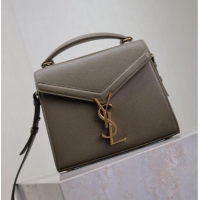 Trendy Design Saint Laurent Cassandre Mini Bag in Grained Leather 602716 Olive Green 2025