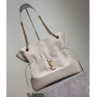Buy Cheap Saint Laurent Jamie Shopping Small Bag in Lambskin 833948 White 2025