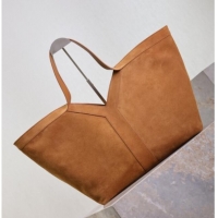 Buy Cheap Saint Laurent Y Tote Bag in Suede 817602 Brown 2025