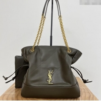 Top Grade Saint Laurent Jamie Shopping Small Bag in Lambskin 833948 Light Musk 2025