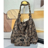 Big Discount Saint Laurent Amalia Bag in Paisley Silk Twilly with Chain 834750 Navy Blue/Multicolor 2025