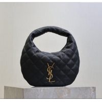 Promotional Saint Laurent Icarino Mini Bag in Quilted Nappa Leather 851689 Dark Grey 2025
