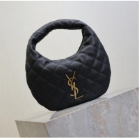 Promotional Saint Laurent Icarino Mini Bag in Quilted Nappa Leather 851689 Dark Grey 2025