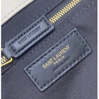 Best Quality Saint Laurent Icare Medium Shopping Bag in Quilted Nappa Leather 858191 White 2025