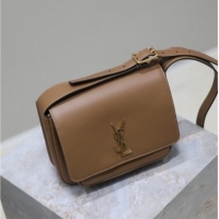 Super Quality Saint Laurent Niki Baby Bag in Calf Leather 633151 Light Brown 2025