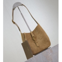 Buy Discount Saint Laurent LE 5 A 7 Supple Baby Mini Bag in Suede 809461 Beige 2025