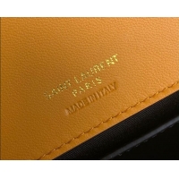 Top Quality Saint Laurent Loulou Medium Bag in Matelasse Lambskin Sunflower 801439 Yellow 2025