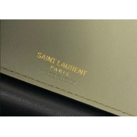 Super Quality Saint Laurent Loulou Mini Bag in Matelasse Lambskin 821749 Moss Green 2025