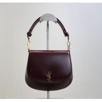 Buy Discount Saint Laurent Voltaire Bag in Calf Leather 753824 Burgundy 2025