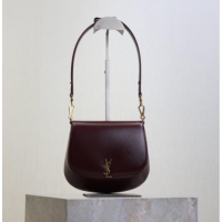 Buy Discount Saint Laurent Voltaire Bag in Calf Leather 753824 Burgundy 2025