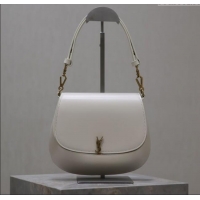 Best Price Saint Laurent Voltaire Bag in Calf Leather 753824 White 2025