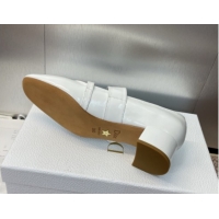 Buy Luxury Dior D-Winter Mary Janes Pumps 3.5cm in Crinkled Patent Calfskin Leather White 1029089