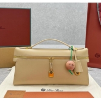 Most Popular Loro Piana Extra Clutch L29 in Smooth Calfskin 1971 Apricot 2025