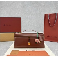 Big Discount Loro Piana Extra Clutch L29 in Smooth Calfskin 1971 Burnt Tan 2025