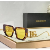 Big Discount Dolce & Gabbana Sunglasses DG6663 Brown/Yellow 2025