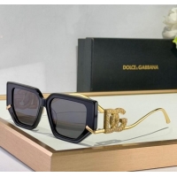 Top Quality Dolce & Gabbana Sunglasses DG6663 Black/Gold 2025