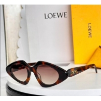 Luxury Cheap Loewe Sunglasses LW40185I Brown/Pink 2025