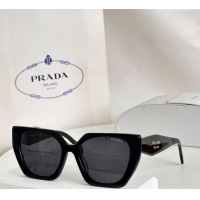 Luxury Discount Prada Sunglasses SPR15W Black/Grey 2025