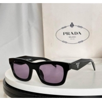 Best Price Prada Sunglasses PRC06S Black/Purple 2025