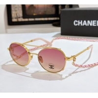 Top Grade Chanel Sunglasses CH4291 Pink 2025