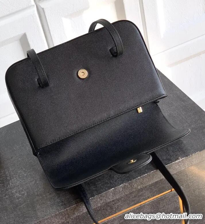 Traditional Discount Chanel Calfskin Leather Hobo Bag CH112703 Black 2025