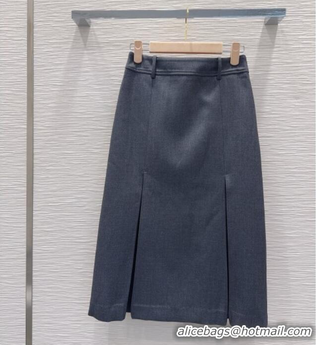 Hot Sell Cheap Miu Miu Skirt MM122504 Grey 2025