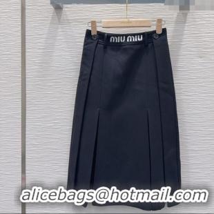 Well Crafted Miu Miu Skirt MM122504 Black 2025