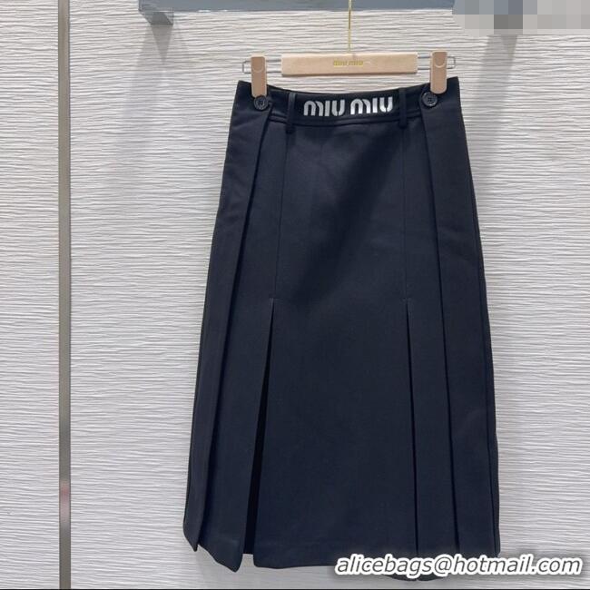 Well Crafted Miu Miu Skirt MM122504 Black 2025
