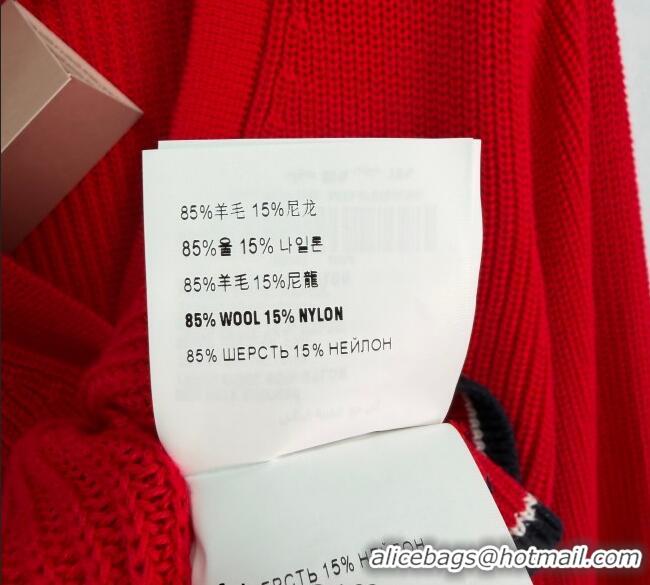 Buy Fashionable Miu Miu Wool Cardigan MM122505 Red 2025