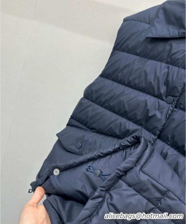 Top Grade Miu Miu Down Vest MM122509 Blue 2025