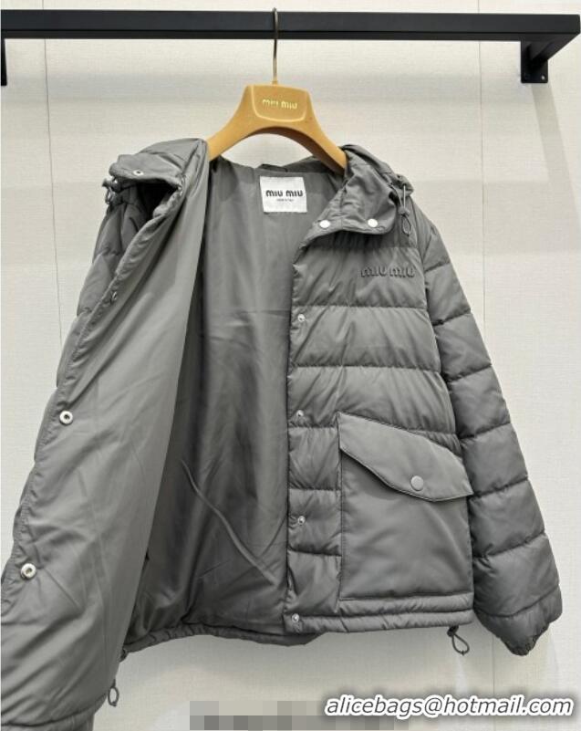 Trendy Design Miu Miu Down Jacket MM122510 Grey 2025