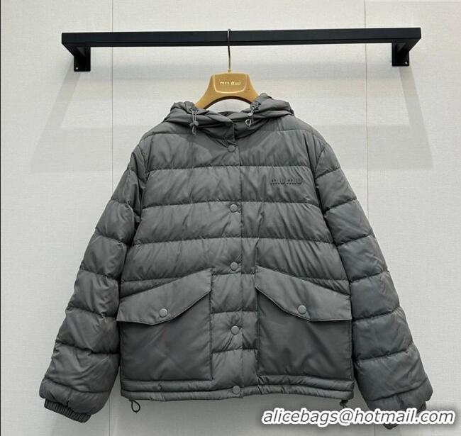 Trendy Design Miu Miu Down Jacket MM122510 Grey 2025