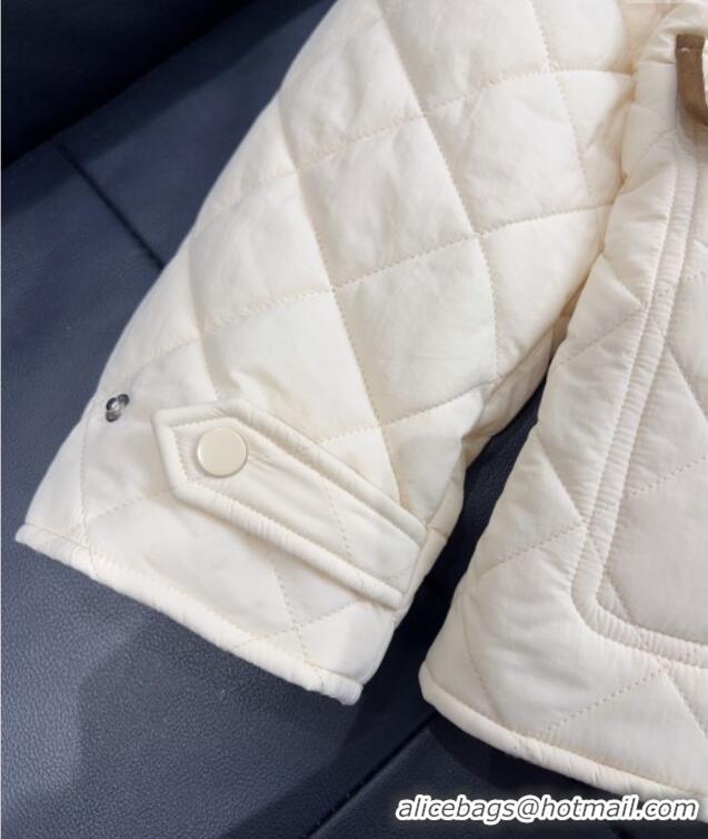 Best Price Miu Miu Quilted Jacket MM122513 White 2025