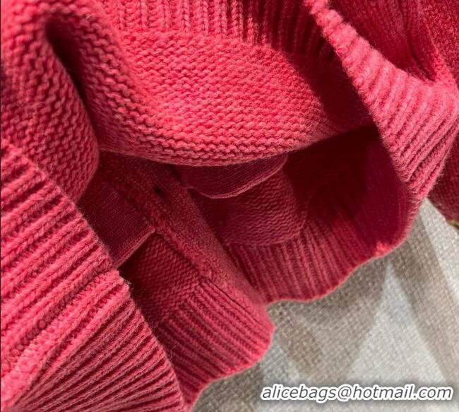 ​Trendy Design Miu Miu Wool Cardigan with Embroidery MM122518 Pink 2025