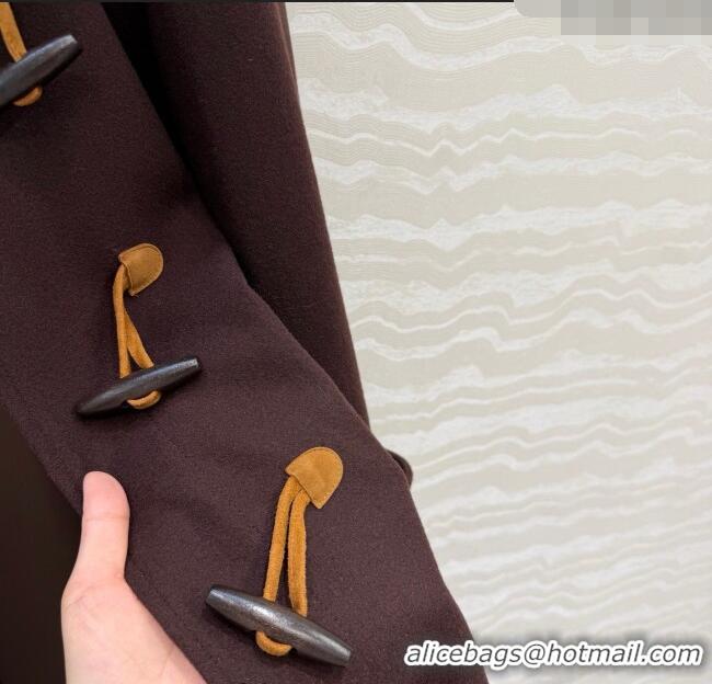 Reasonable Price Miu Miu Wool Coat MM122521 Brown 2025